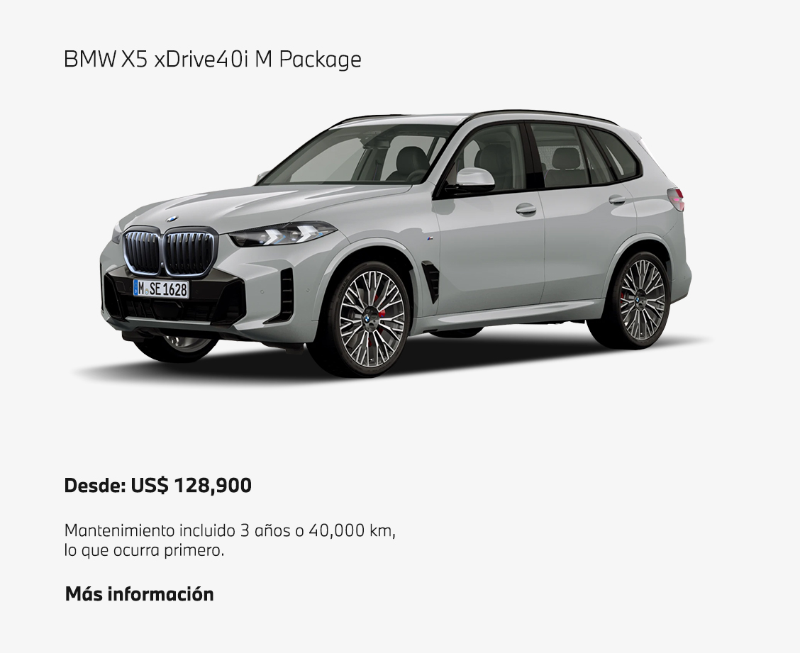 BMW X5 xDrive40i M Package